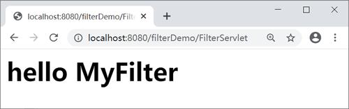 Hello MyFilter