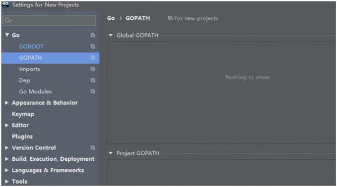 配置 GOPATH