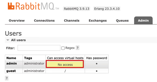 RabbitMQ 的 Web 界面